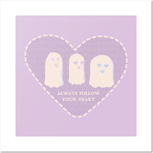 Heartwarming Ghosts [stitch] Posters and Art